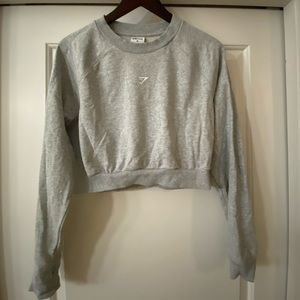 Gymshark training cropped sweater Size M